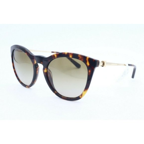 New Tory Burch TY 7137 1728/13 Tortoise Cat Eye Sunglasses Gray Lenses 54mm - Picture 3 of 7